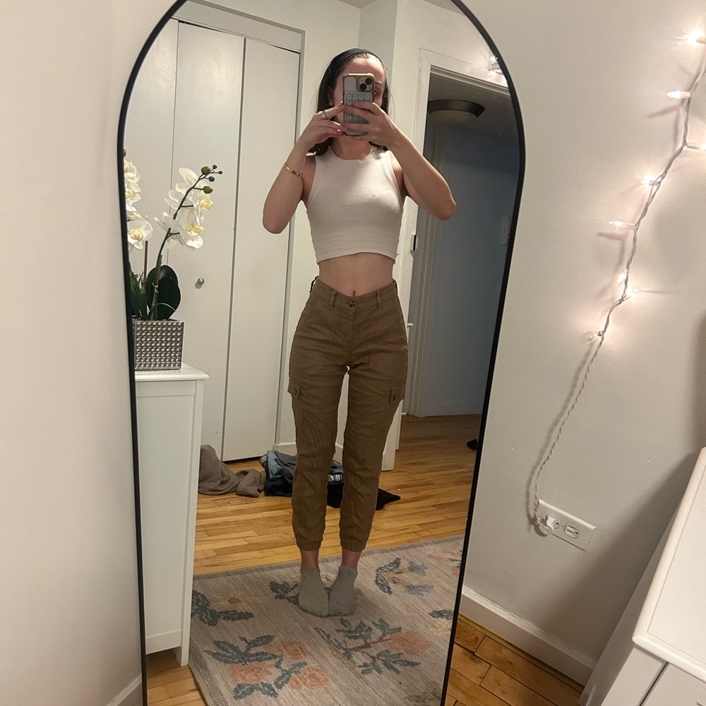Evereve Tan Cargo Joggers